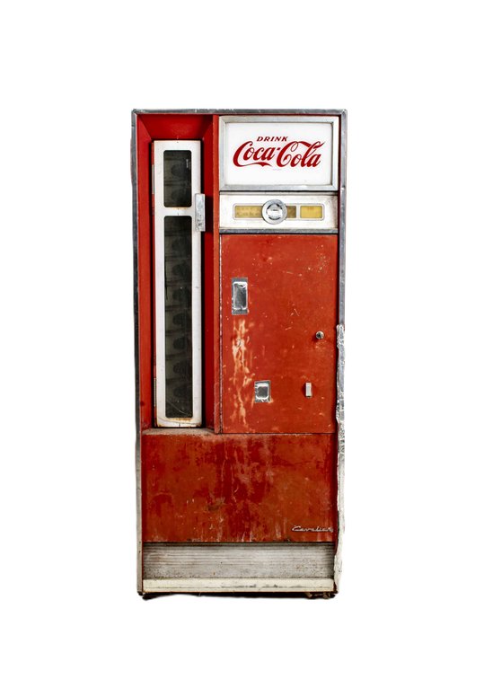 Coca-Cola Bottle Vending Machine- Cavalier-CS-80C
