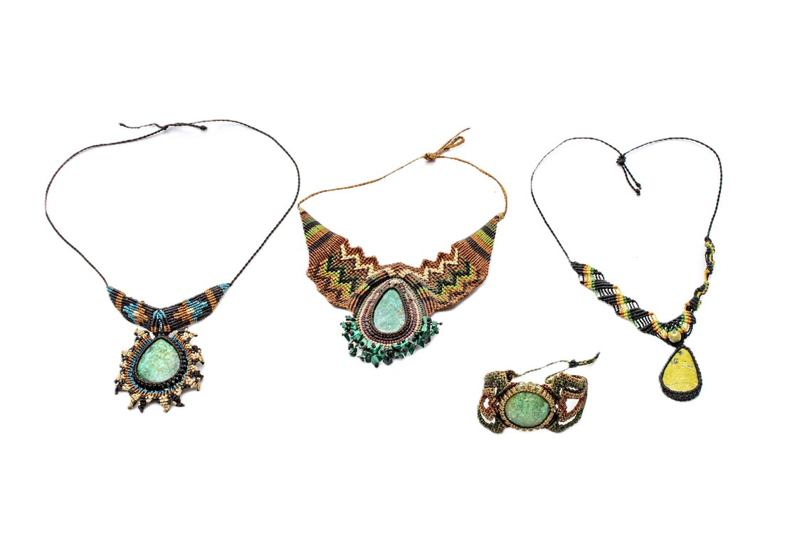 Hand Made Macrame Jewelry