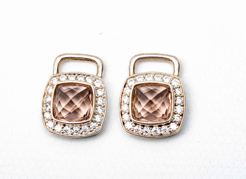 D. Yurman-Morg/Dia Earring Enhancer Dangles- 3.5 G