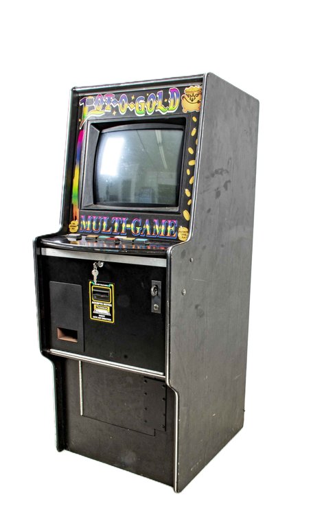 Lot-O-Gold Multi-Game Upright Marquee Elec. Game