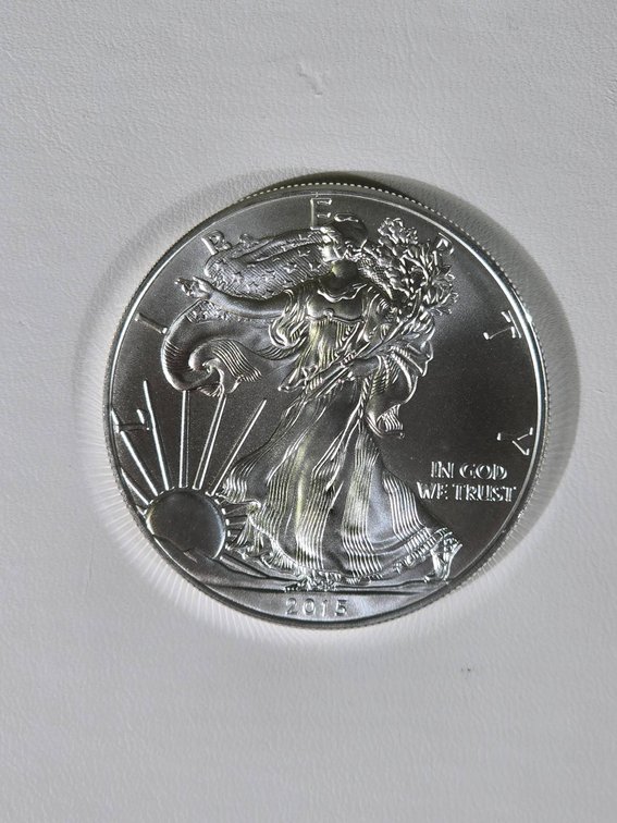 2015 American Silver Eagle One Troy Ounce Coin