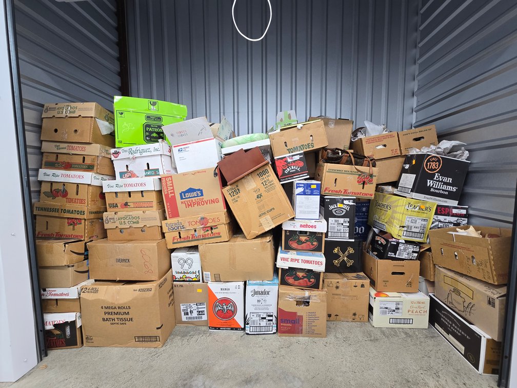 Contents of Champion Storage Unit A72