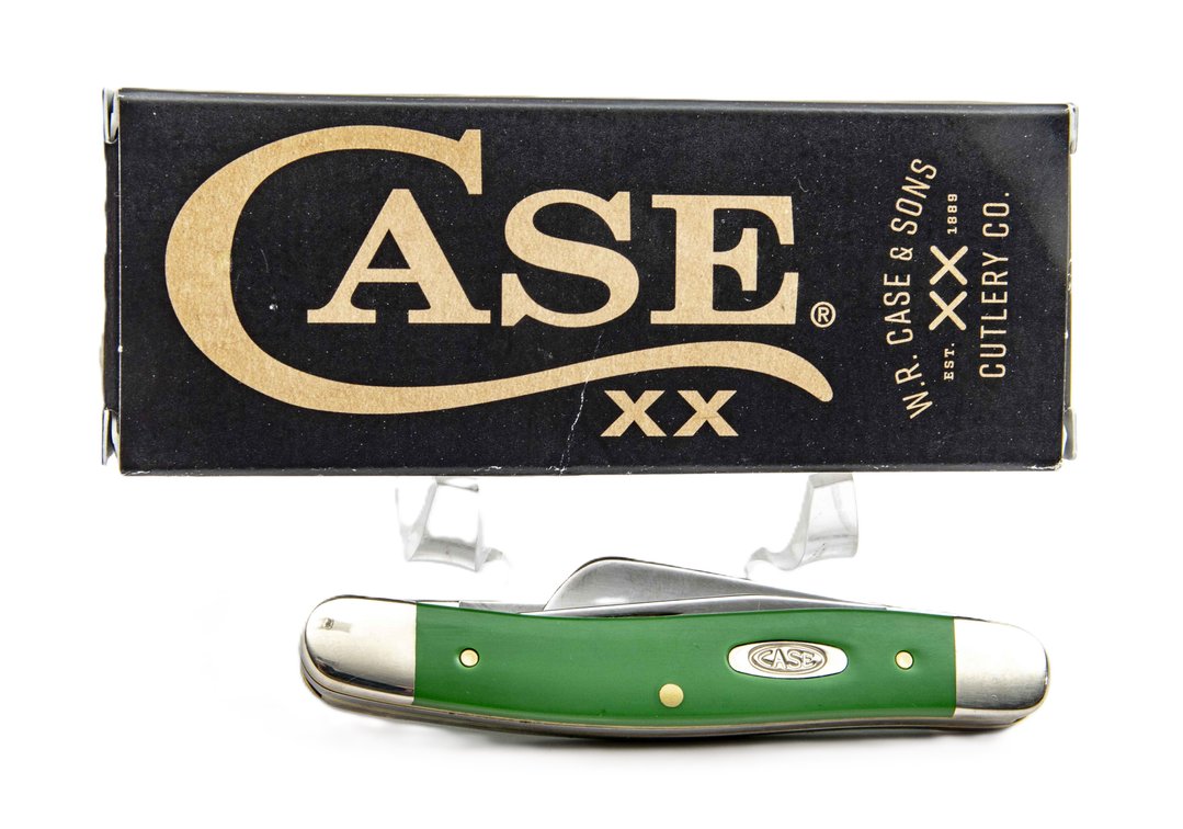 Case XX 53392 Green Synthetic Med Stockman Knife