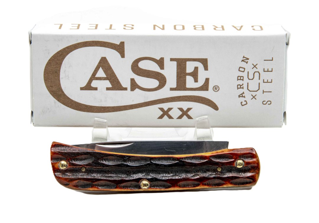 Case XX 6137 Autumn Bone Sod Buster Jr Knife