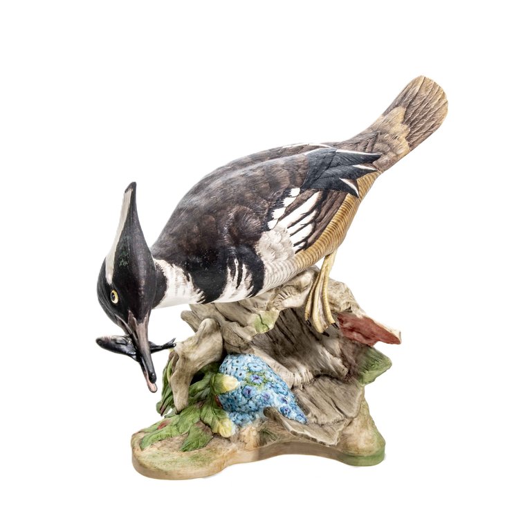 Boehm Hooded Merganser Sculpture