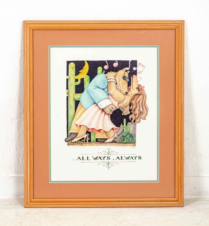 Framed Markus Pierson AP "All Ways, Always"
