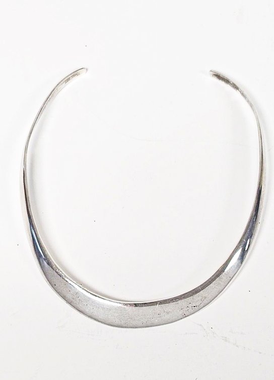 Sterling Silver Collar Necklace 