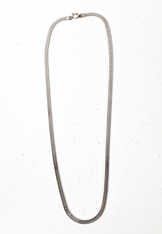 Sterling Silver Chain Necklace Marked 925