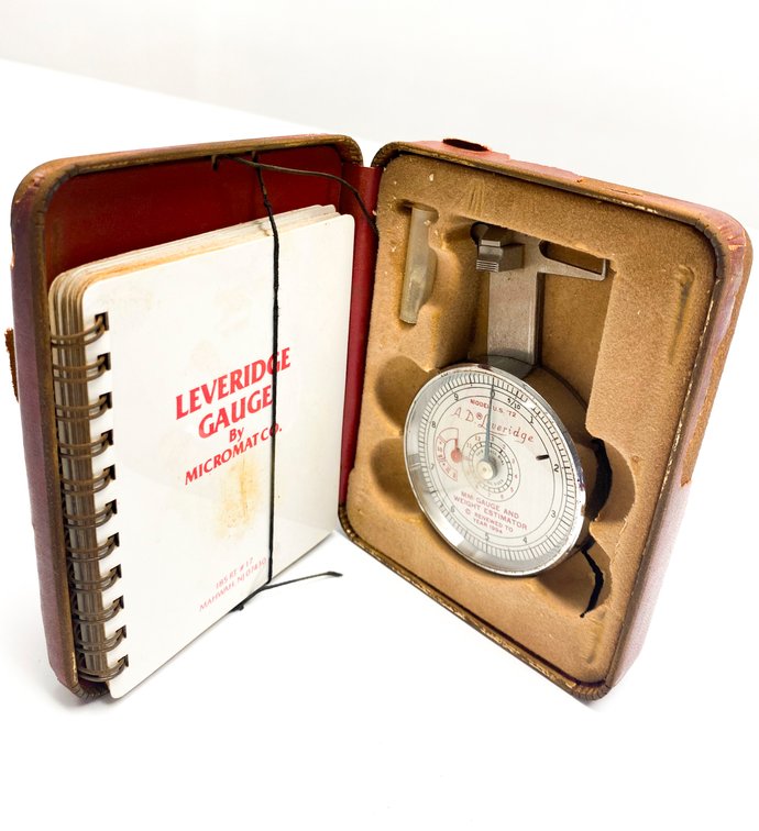 A.D. Leveridge MM Gauge and Weight Estimator by Micromat Co.