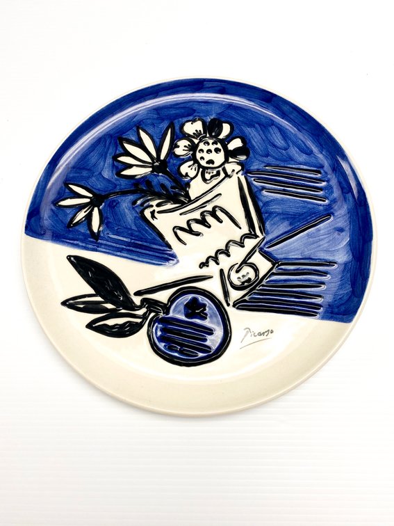 Bouquet a la Pomme Picasso Plate* No. 45/200