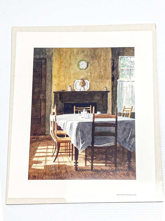 John Kollock Print ‘Before Coffee’
