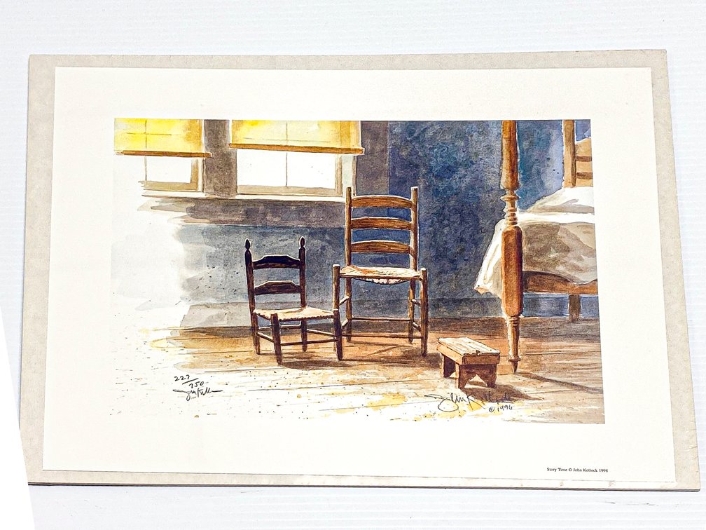 John Kollock Print ‘Story Time’