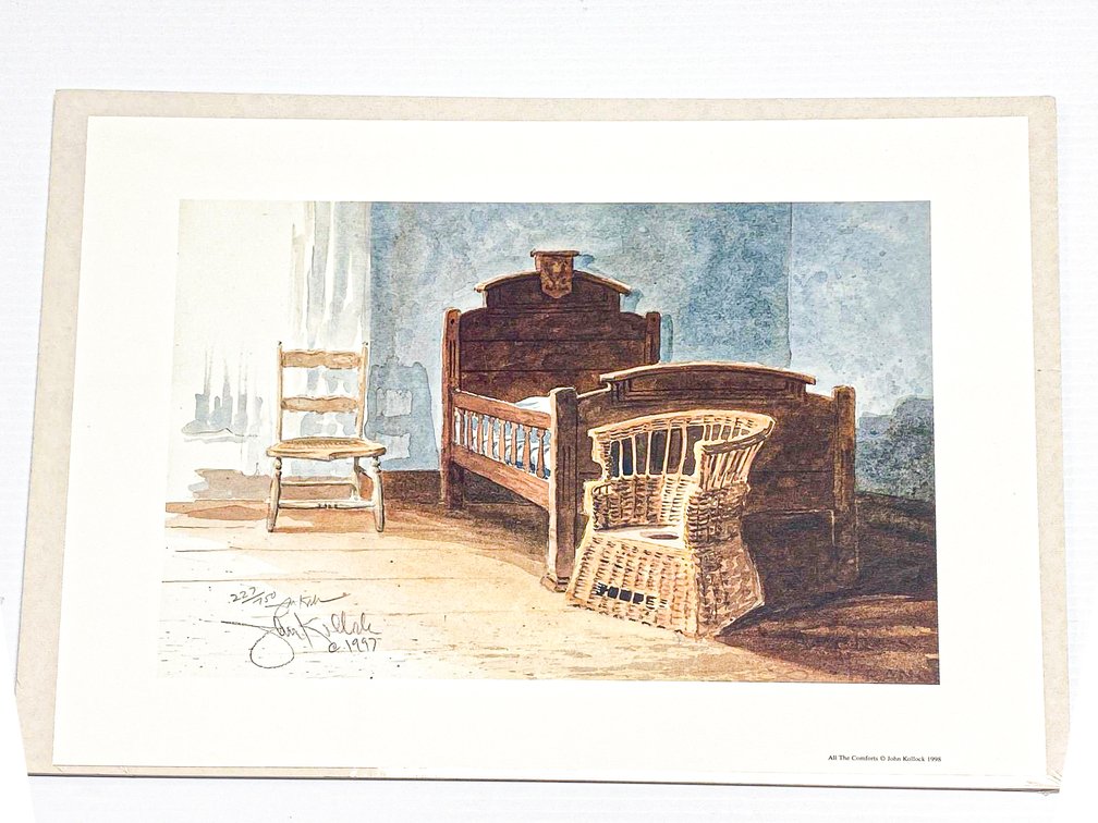 John Kollock Print ‘All the Comforts’