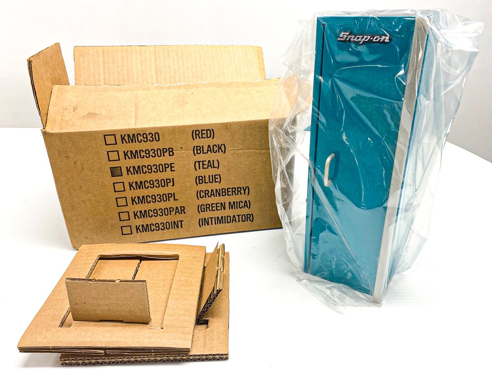 Snap-on Teal Miniature Locker Tool Storage Cabinet