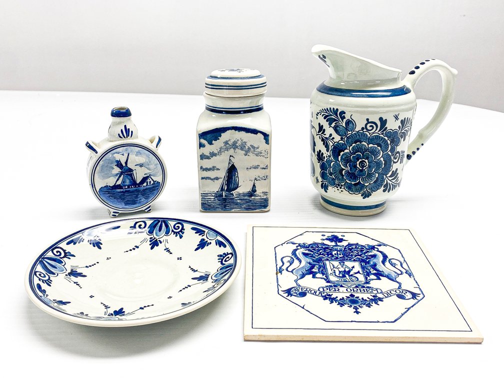 Delfts Porcelain Hand Painted Assortment