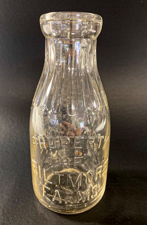 Early Biltmore Farms Dairy Bottle