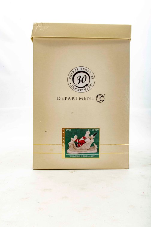 Dept 56 Snowbabies Delivering Chistmas Joy