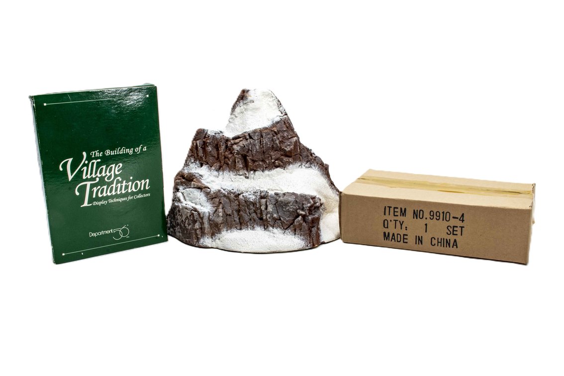 Dept. 56 Village Mountains & VHS