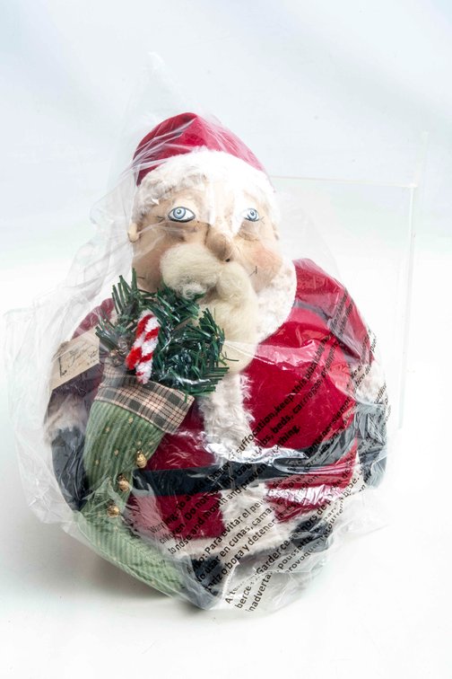 Joe Spencer's 'Albert' Santa Soft Sculpture