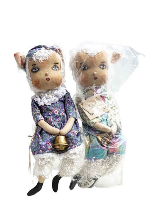 Lilibeth and Lowell Lamb - Joe Spencer Dolls