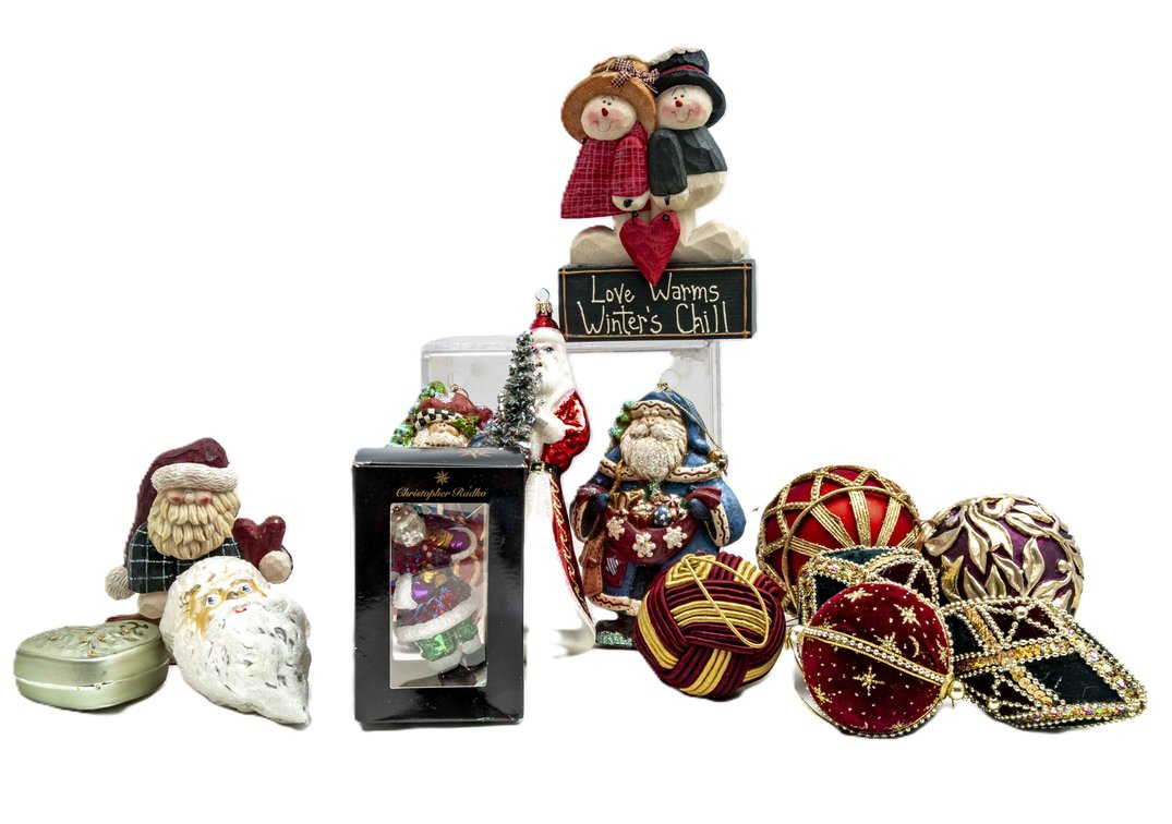 Eclectic Velvet Ornaments & Decor