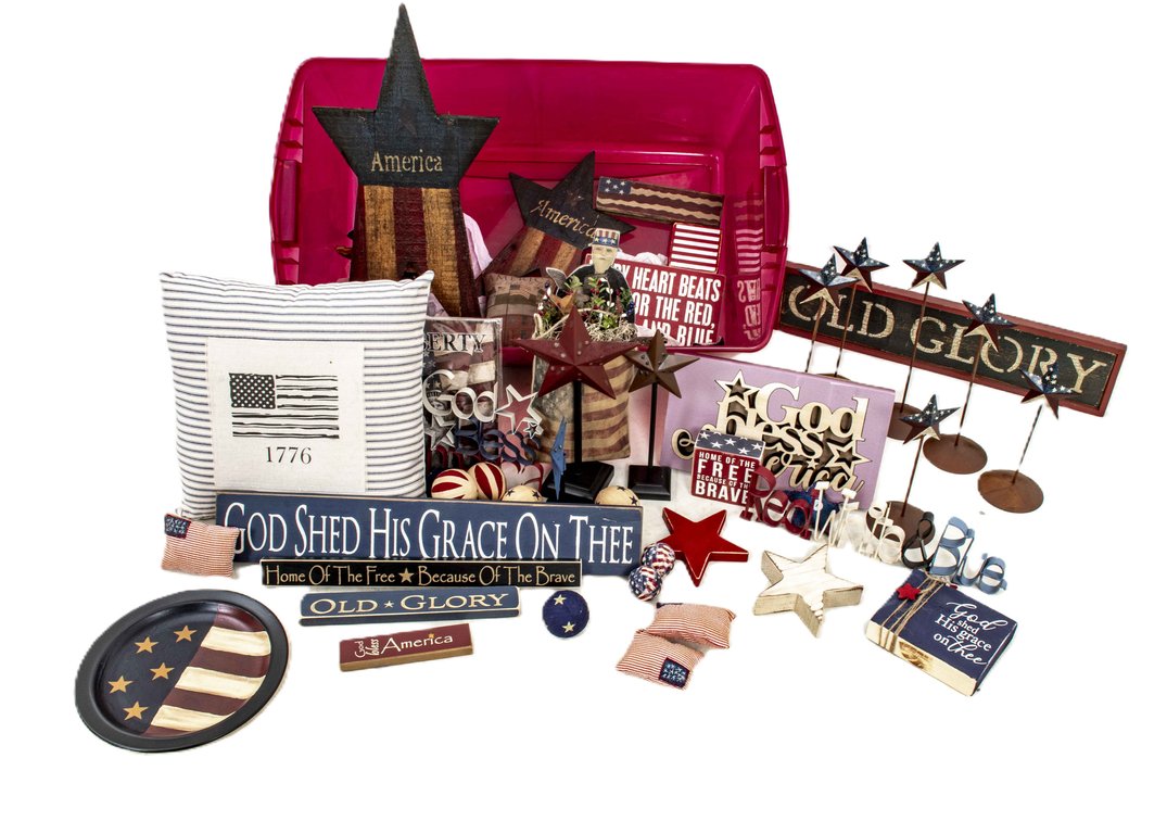 Rustic "America" Signs, Decor & More
