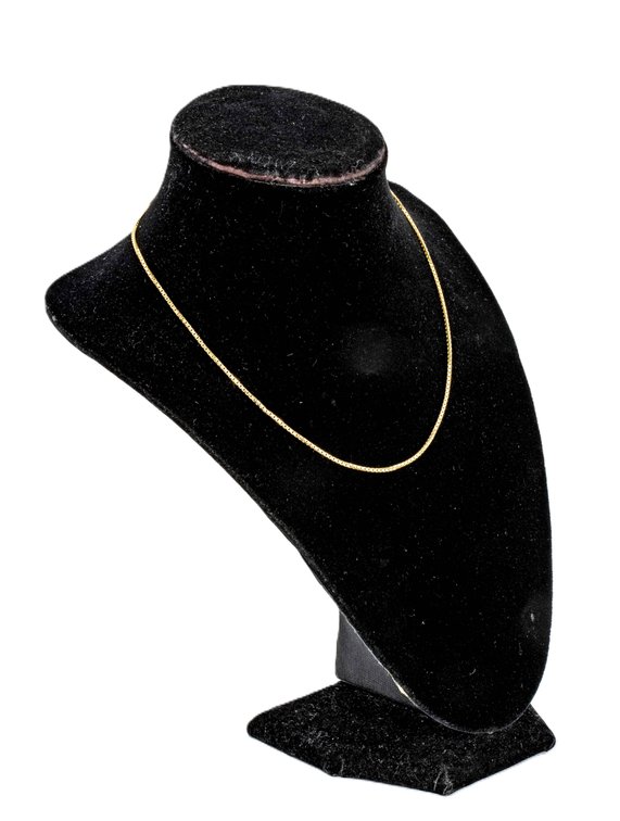 14K Y. Gold Box Chain- 4.2 G