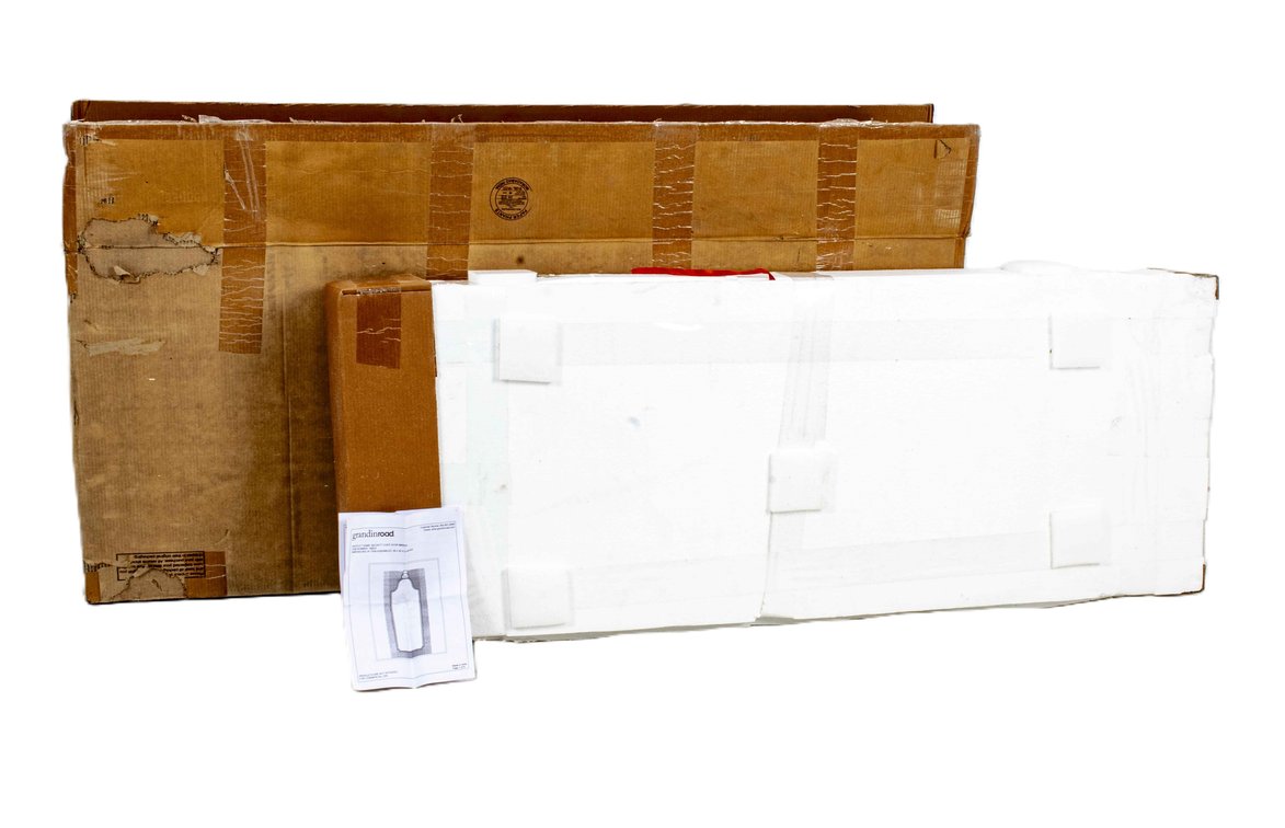 NIB Grandinroad Beckett Beveled Over Door Mirror