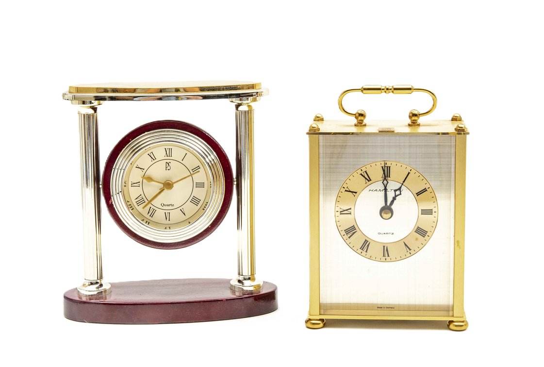 Two- Shelf Clocks- Hamilton & Paul Sebastian