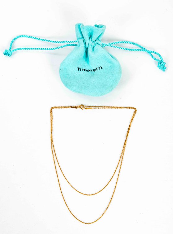 Tiffany & Co 18K Gold Chain- 4.2 G