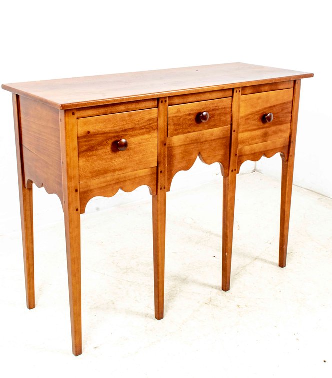 Signed Michael A Johnson Cherry Huntboard