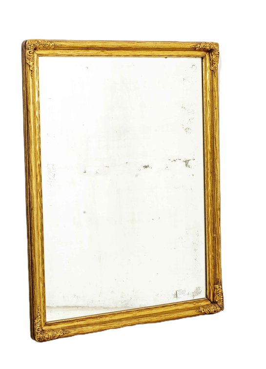 Nice, Old Mirror With Ornate, Golden Frame