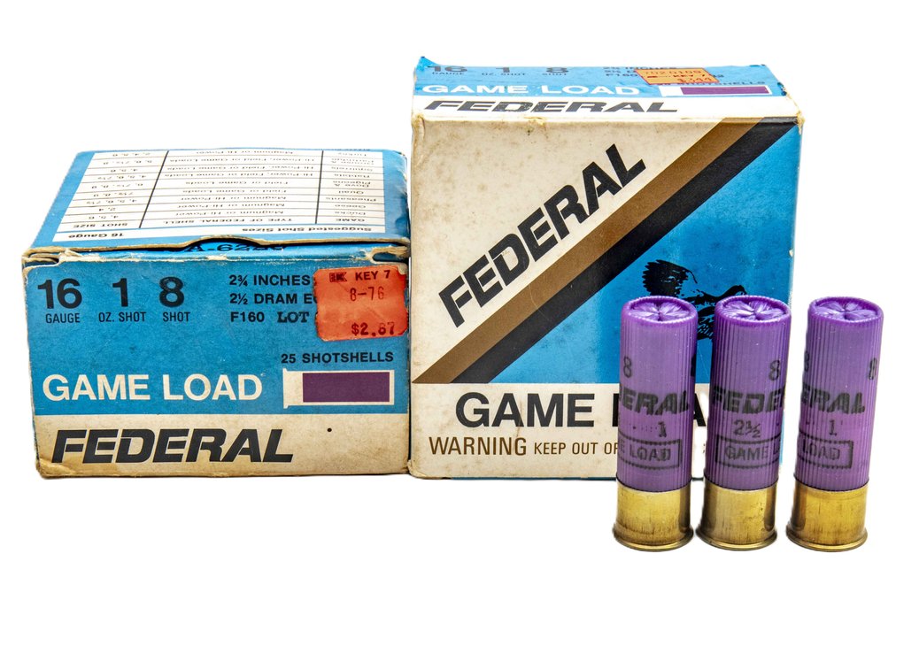 16G Federal Game Load Shotgun Shells- 48 Shells
