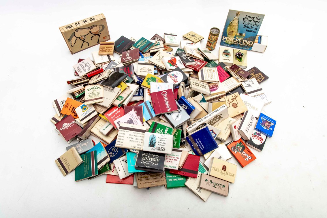 Vintage Matchbox Medley Hotels & Bars