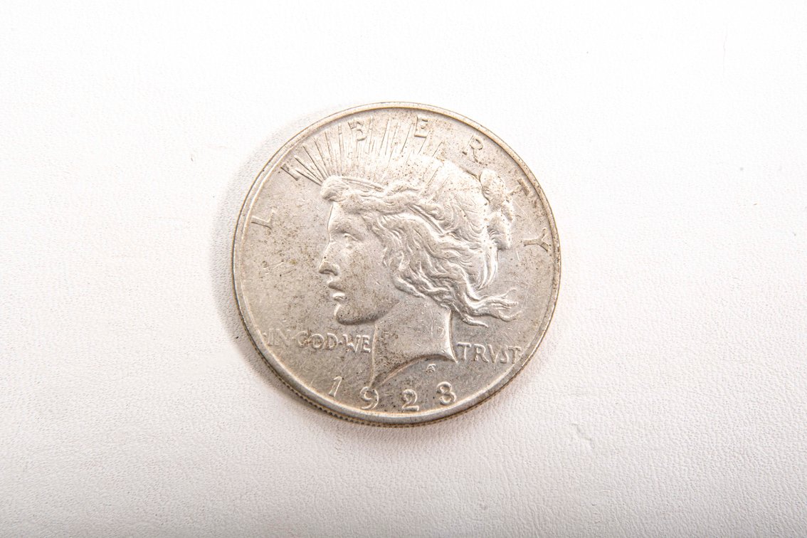 1923D Silver Peace Dollar