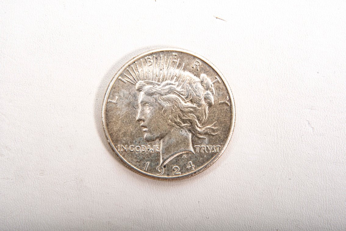 1924S Silver Peace Dollar