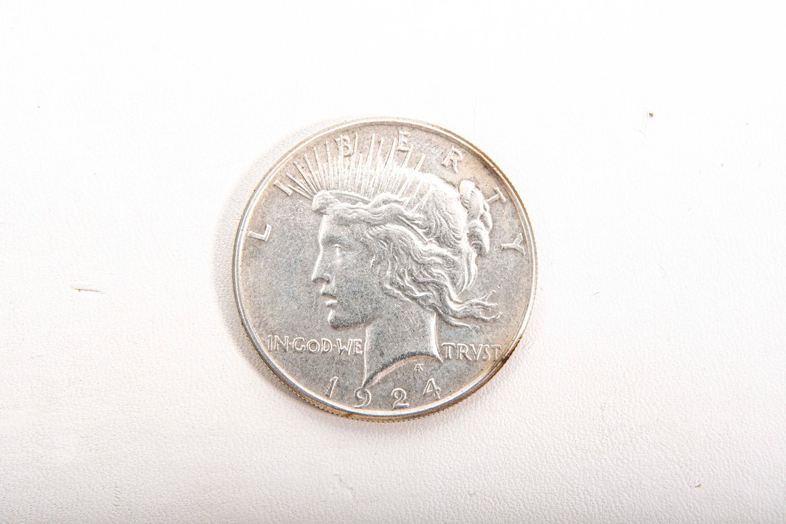 1924 Silver Peace Dollar