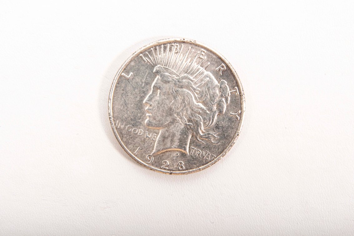 1928S Silver Peace Dollar