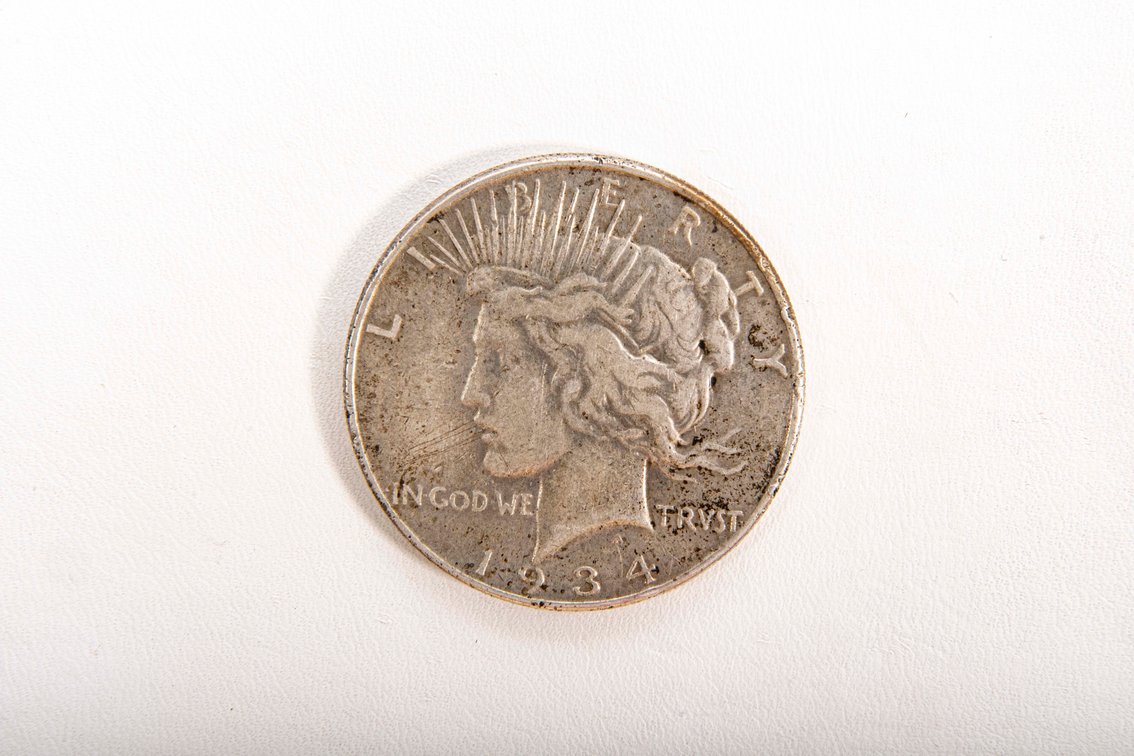 1934 Silver Peace Dollar