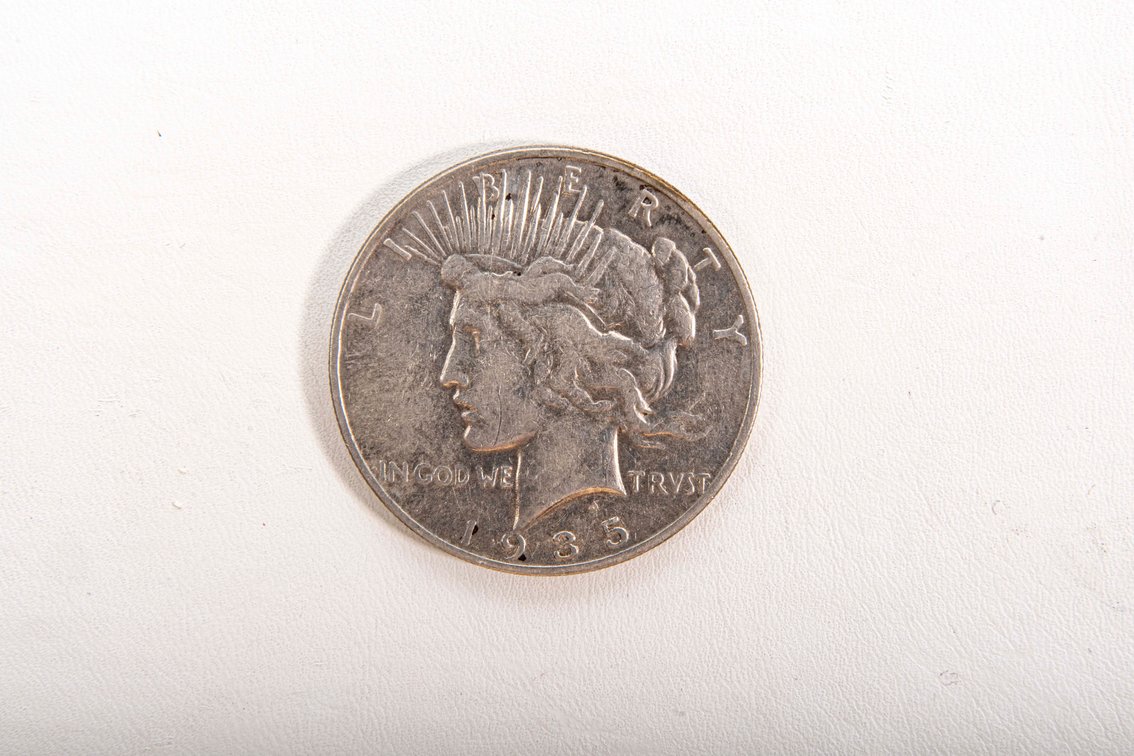 1935S Silver Peace Dollar