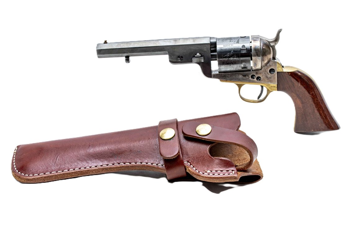 Cimarron- 1872 Open Top Navy Revolver- .38 Cal.