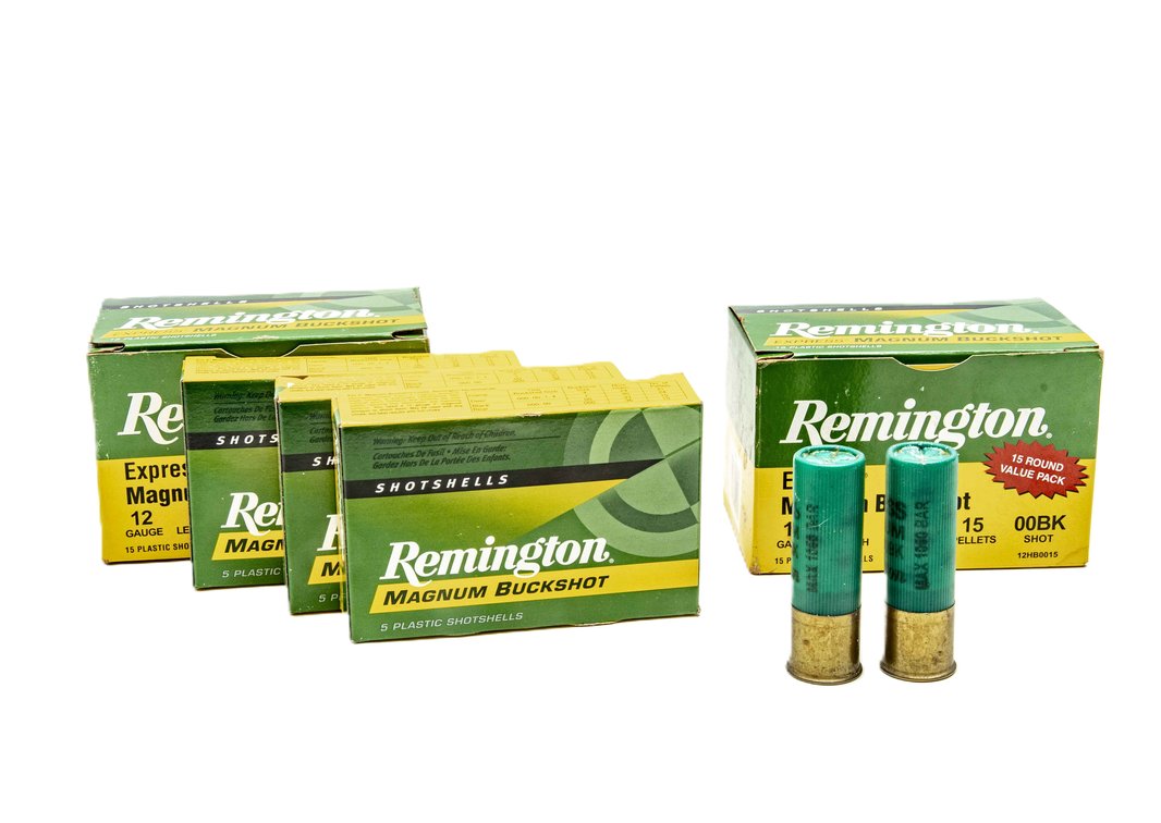 Remington- 12 G Buckshot- 30 Rounds