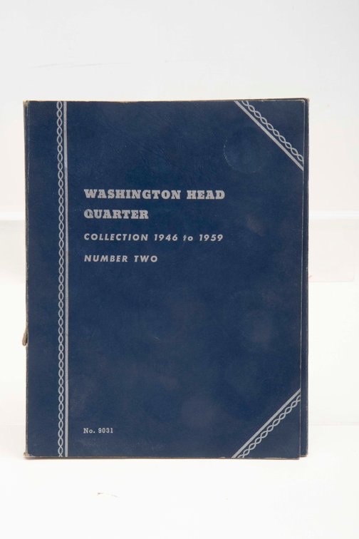 24 Washington Silver Quarters in Collectors Book