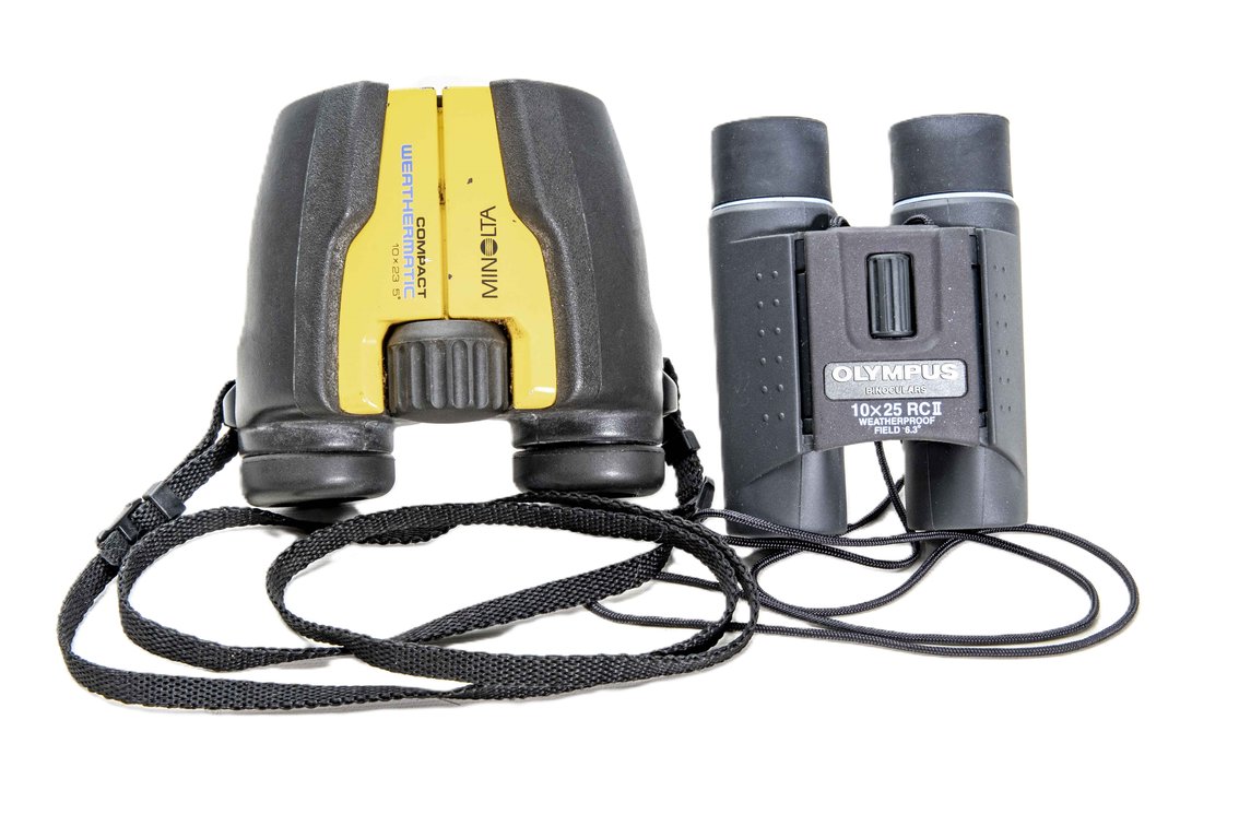 Olympus & Minolta Compact Binocular Sets