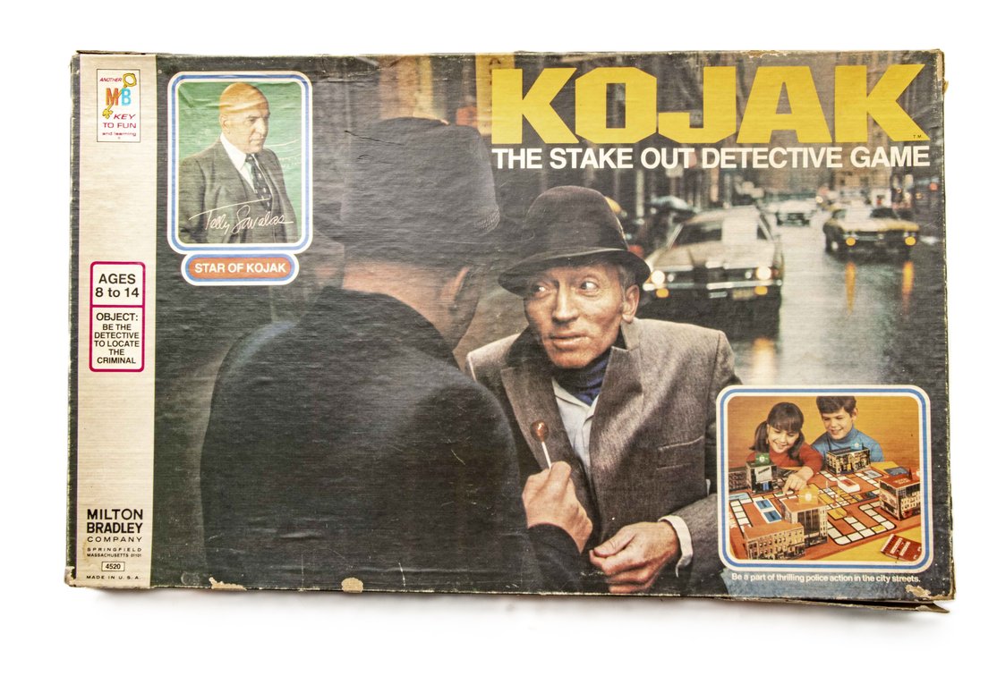 KOJAK The Stake Out Detective Game 1975