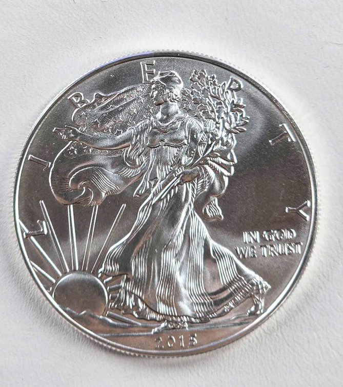 2015 American Silver Eagle 1 oz Fine Silver Coin