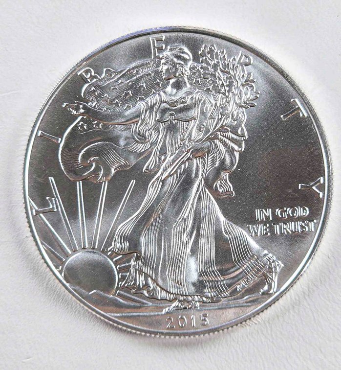 2015 American Silver Eagle 1 oz Fine Silver Bullion Coin