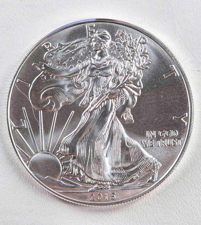 2015 American Silver Eagle 1 oz .999 Fine Silver Coin