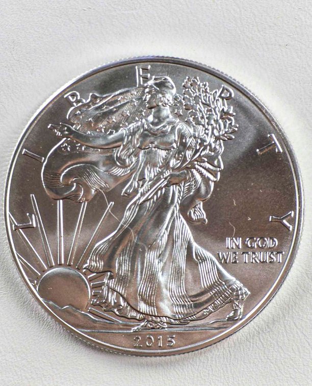 2015 American Silver Eagle, 1 oz Fine Silver Bullion Coin