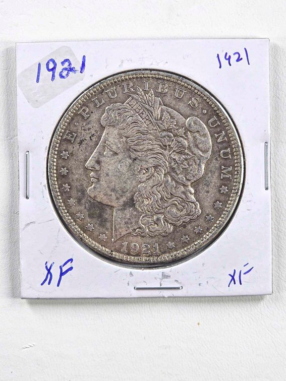 1921 Morgan Silver Dollar XF Condition